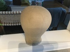 milliners wig makers head block Mannequin Form Vintage