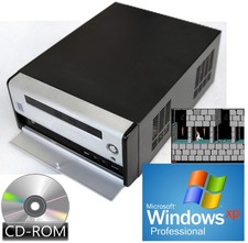 Very Quiet Multimedia Mini-Pc 12V Computer CPU 1,6 GHZ S-VIDEO Tv-Out 160 GB 1GB