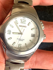  Seiko Kinetic 5M62-0B70 (new capacitor fitted) fully working 