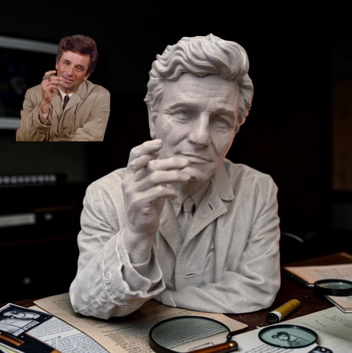Peter falk columbo bust - peter,