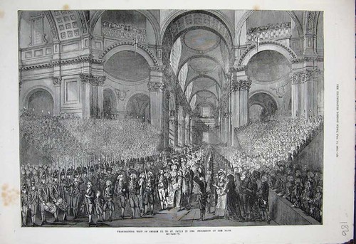 Original old antique print - original,