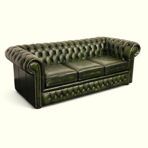 Crest leathers antique green - crest,