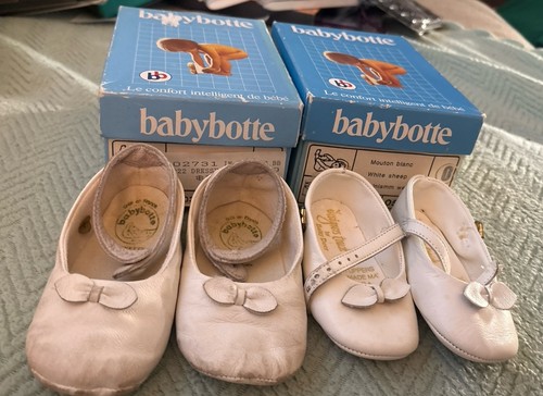 Vtg babybotte white leather - vtg,
