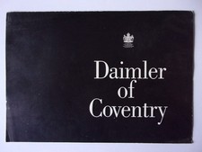 DAIMLER SOVEREIGN S1 & DS420 LIMOUSINE orig 1969 1970 UK Mkt Sales Brochure