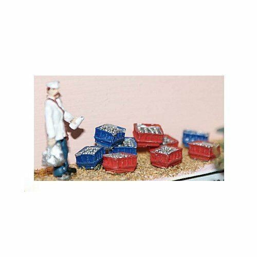 Milkman with milk - crates, oo