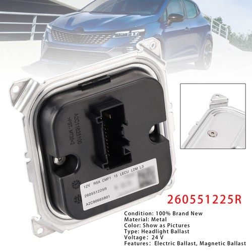 Headlight ballast 260551225r - headlight,