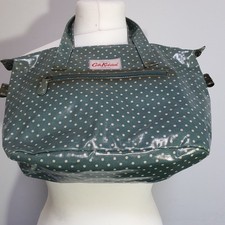 CATH KIDSTON Polka Dot Hobo Grab Bag Toiletries Hold All Travel Cotton PVC