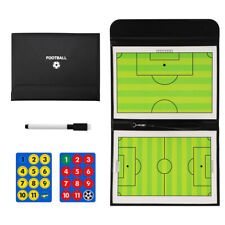 Magnetic Football Tactics Board Coaching Tactic Training Board Book Folder A3