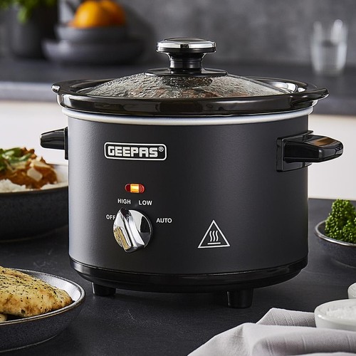 Slow cooker tempered - cooker, 2.5l