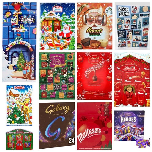 Chocolate advent calendar - chocolate,