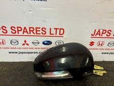 TOYOTA IQ DRIVER FRONT RIGHT WING MIRROR BLACK WM 186 REF 121 DAMAGE