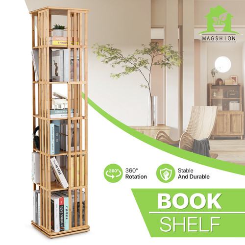 Tiers bamboo rotatable - tiers,