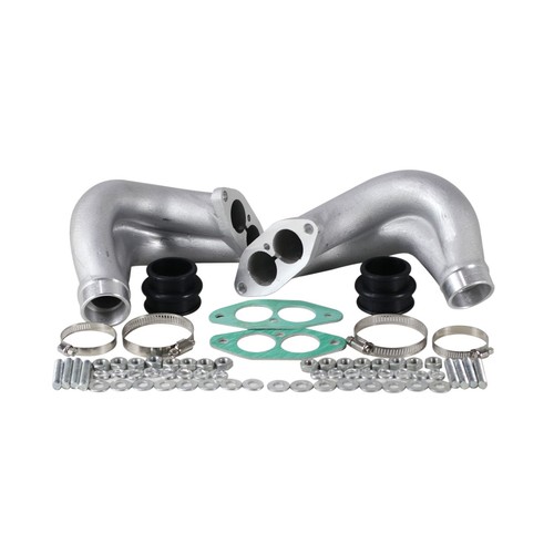 Dual port end castings for - dual,