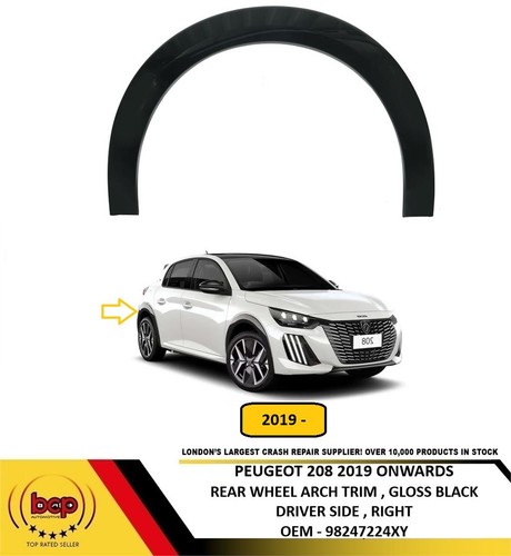 Peugeot 208 2019 rear - 208,