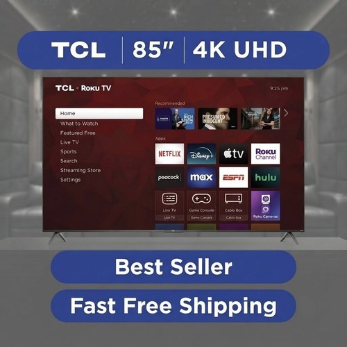 Tcl uhd hdr smart - 85",