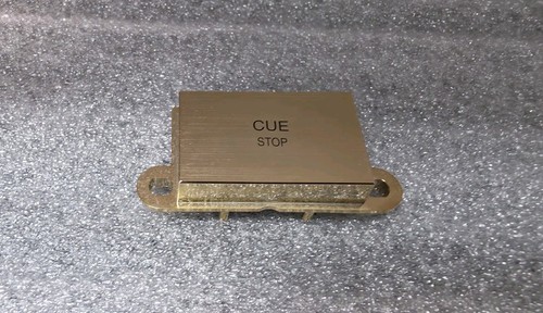 Original cue stop gold - cue/stop, button