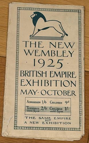 Wembley exhibition 1925 - wembley,