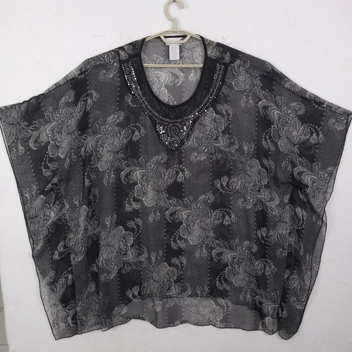 Soft surroundings top - top, poncho