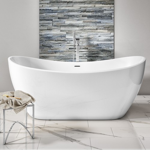 Freestanding bath 1800mm - freestanding,