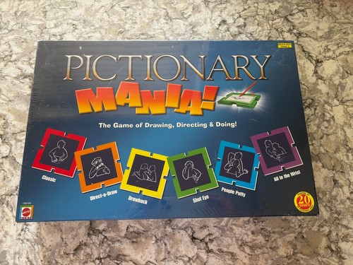 Pictionary mania board game - mania,