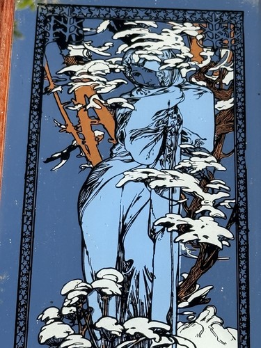 Vintage mucha mirror - mucha, pictures
