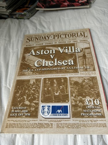Cup final programme 2000 - fa,