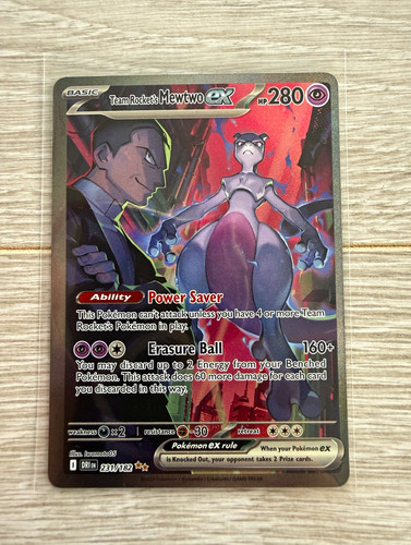 Team rocket mewtwo ex - rocket's,