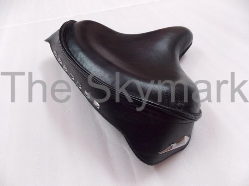 Police solo seat black leather - solo,