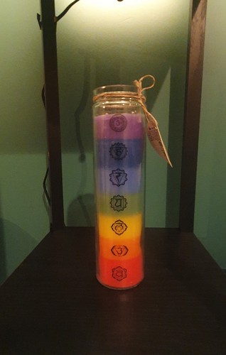 Tall seven chakras - tall, scented