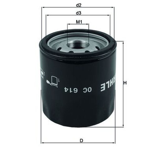 Oil filter for dodge - filter, crew