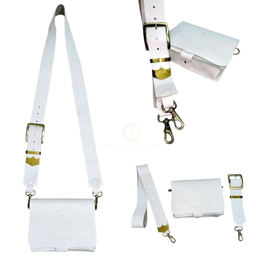 Cross belt strap pouch - belt, &