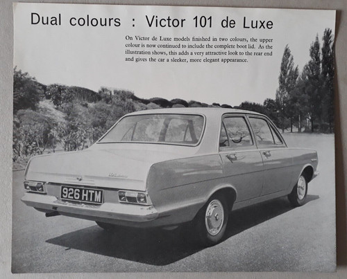 Vauxhall victor 101 - victor, luxe
