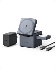 Anker 3-in-1 Cube MagSafe Fast Charging Wireless Charger for iPhone&Apple Watch