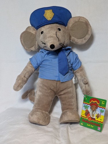 Rastamouse plush soft toy - rastamouse,