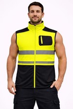 Hi Vis Softshell Bodywarmer