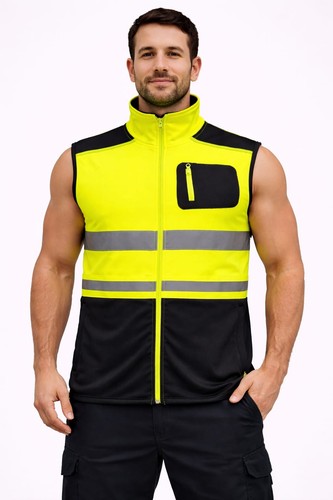 Vis softshell bodywarmer - vis,