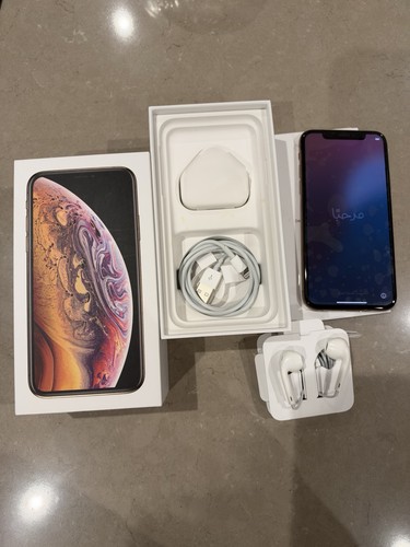 Apple iphone gold 256gb - apple, xs