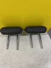 2003-2009 MERCEDES CLK COUPE REAR SEAT HEADREST HEAD REST X2 BLACK LEATHER