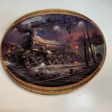 Davenport “NIGHT WOLF” by P.D.Hawkins :  Train collector plates,  Ltd Edition