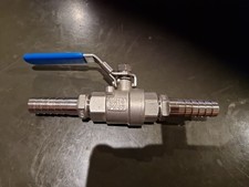 Stainless Steel Ball Valve 1/2 inch PN 63 1.4408 DN15 With 315 Ends