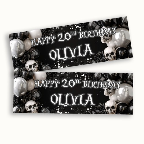 Gothic skulls theme - gothic,