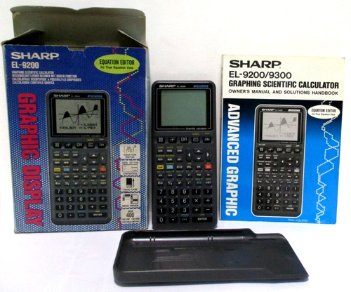 Sharp 9200 scientific - sharp,