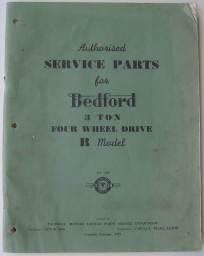 Bedford ton four wheel - four, drive