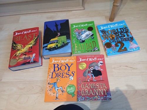 David walliams book bundle - david,