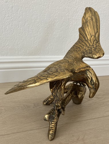 Vintage large brass - vintage, eagle