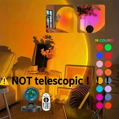 Sunset lamp projection - sunset,