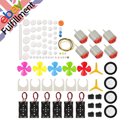 6set 95pcs motors - dc, mini