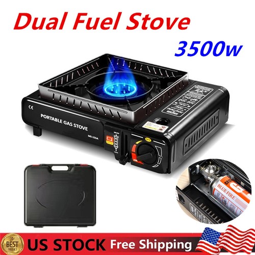 Dual fuel stove with butane - stove, &