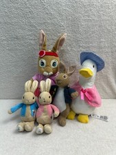 Peter Rabbit Beatrix potter Jemima puddle duck soft toy plush bundle