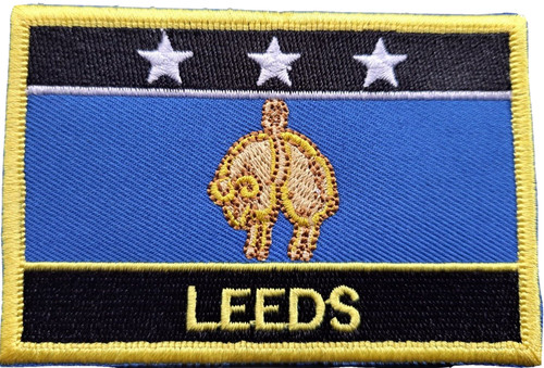 Leeds embroidered patch sew - leeds,